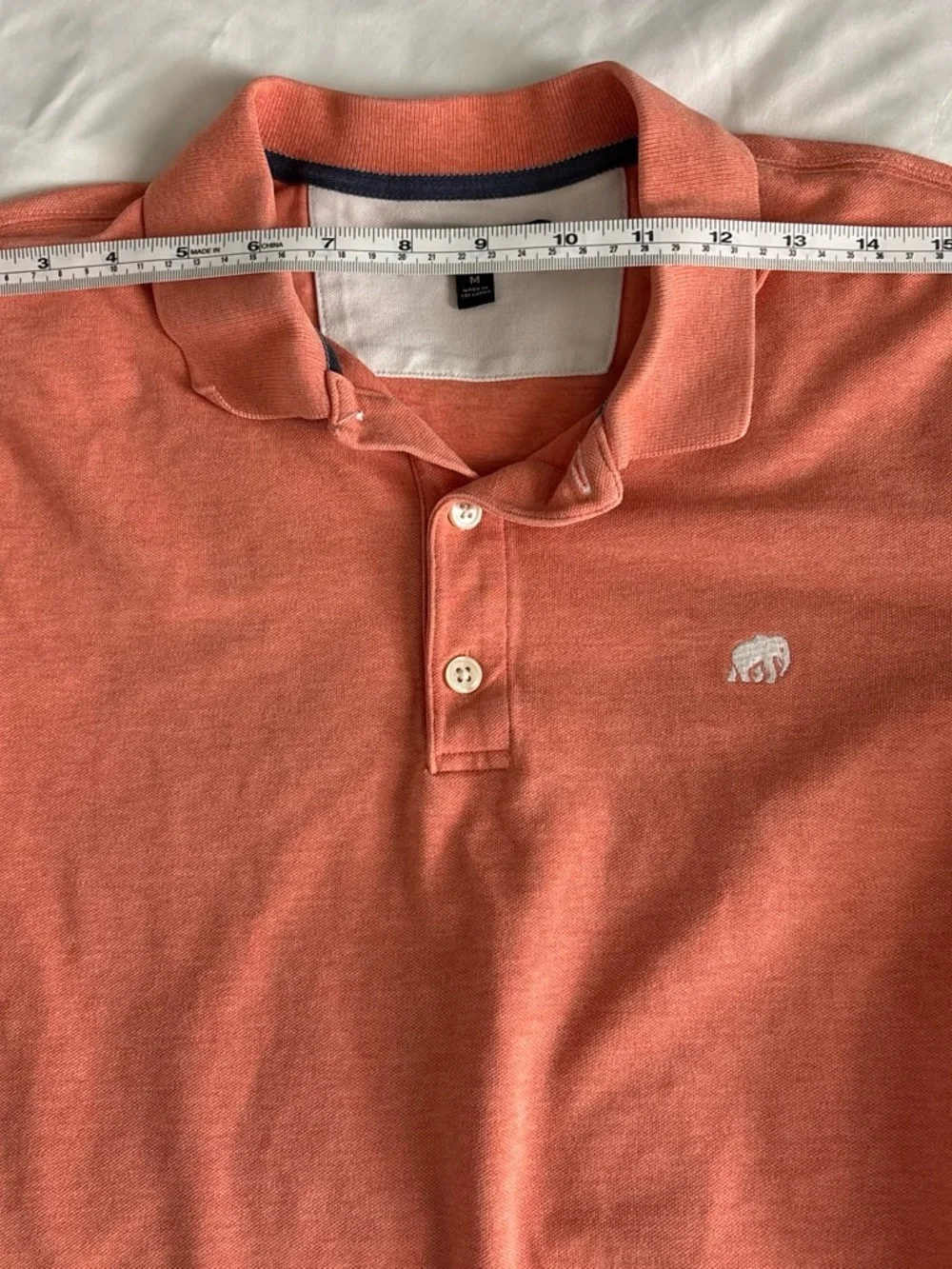 Banana Republic Coral-Red Polo Shirt